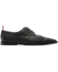Thom Browne - Pointed -toe Leather Brogues - Lyst