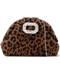 AMINA MUADDI - Camelia Leopard-Print Mini Bag - Lyst