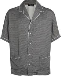 WHYAT - Camicia Con Motivo Amalfi - Lyst