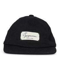 Jacquemus - Cappello Da Baseball Con Applicazione Logo - Lyst
