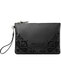 Jimmy Choo - Zipped Flat Pouch - Lyst