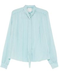 forte_forte - Light Cotton-Silk Blend Shirt - Lyst