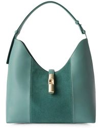 Furla - Borsa A Spalla Media Con Inserti - Lyst
