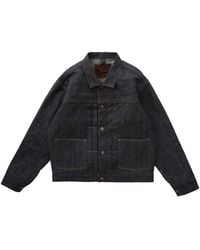 TAIGA TAKAHASHI - Lot. 701 Pleated Denim Jacket - Lyst