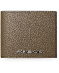 Michael Kors - Portafoglio Bi-Fold Hudson Con Applicazione Logo - Lyst