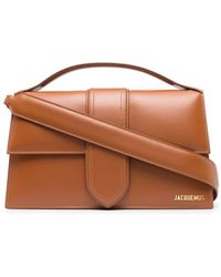 Jacquemus - Brown Le Grand Bambino Leather Shoulder Bag - Lyst