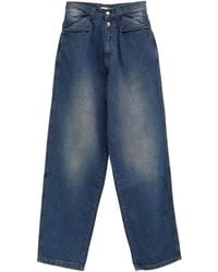 GIMAGUAS - Button-Fly Pocket Jeans - Lyst