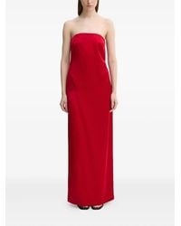 A.L.C. - Robe-Bustier En Satin À Coupe Longue - Lyst