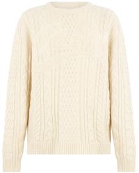 Philipp Plein - Plein Star Pullover Mit Zopfmuster - Lyst