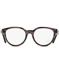 Moncler - Lunettes De Vue Pantos À Monture Ovale - Lyst