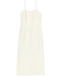 AURALEE - Woven Midi Dress - Lyst