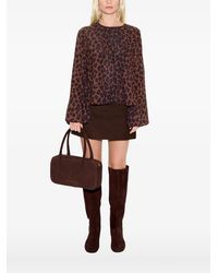 Simon Miller - Joplin Leopard-Print Top - Lyst