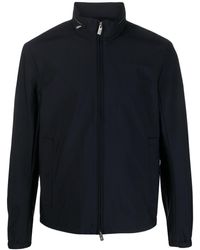 Emporio Armani - High-neck Zip-up Jacket - Lyst