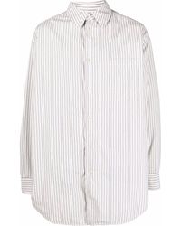 Maison Margiela - Stripe-print Padded Shirt - Lyst