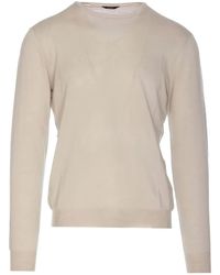 Hōsio - Crew-Neck Wool Sweater - Lyst