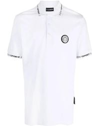 Philipp Plein - Logo-Patch Short-Sleeve Polo Shirt - Lyst