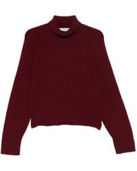 Laneus - Turtleneck Long-Sleeve Sweater - Lyst