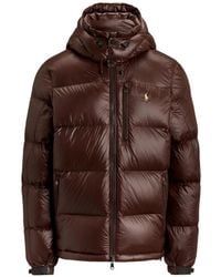 Polo Ralph Lauren - Doudoune The Gorham Glossed À Capuche - Lyst