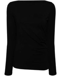 Vince - Haut Froncé À Manches Longues - Lyst