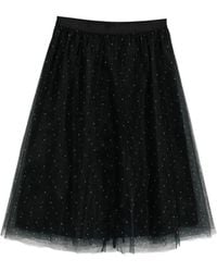 JNBY - Polka Dot Layered Skirt - Lyst