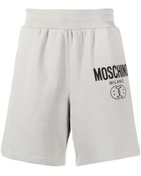 Moschino - Shorts sportivi con stampa - Lyst