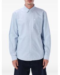 Carhartt - Logo-Embroidered Button-Down Shirt - Lyst