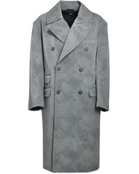 BREATH - Wide-Collar Double-Breasted Coat - Lyst
