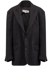 MM6 by Maison Martin Margiela - Blazer Mit Ziernaht - Lyst