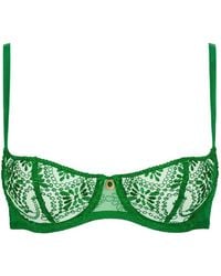 Aubade - Losing My Mind Embroidered Underwired Bra - Lyst