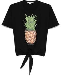 Stella McCartney - Pineapple Cotton T-Shirt - Lyst