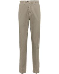 Corneliani - Stretch-Katoenen Broek Met Toelopende Pijpen - Lyst