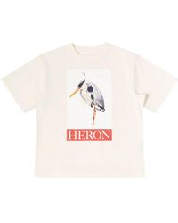 Heron Preston - Bird-motif Logo-print T-shirt - Lyst
