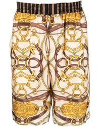 Moschino - Shorts & Bermuda Shorts Silk - Lyst