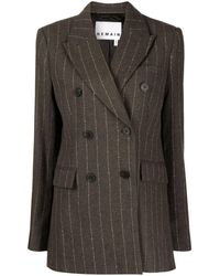 Remain - Double-breasted Pinstripe Blazer - Lyst
