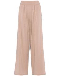 Eres - Access Pleated Knitted Trousers - Lyst