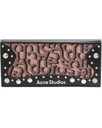 Acne Studios - Logo-jacquard Bi-fold Wallet - Lyst