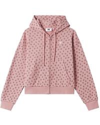 Chocoolate - Monogram-Print Zip-Up Hoodie - Lyst