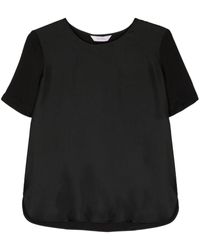 Max Mara - Fuoco Silk T-shirt - Lyst