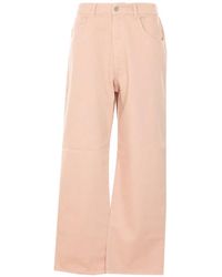 TRUE AVENUE - Marta Logo-Patch Jeans - Lyst