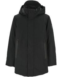 Ecoalf - Hooded Zip-Up Jacket - Lyst