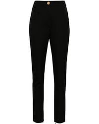 Balmain - Skinny Cut Grain De Poudre Pants - Lyst
