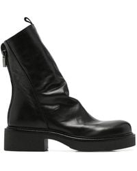 METISSE - Slouchy Rear-Zip Ankle Boots - Lyst