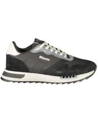 Blauer - Panelled Ryder Sneakers - Lyst