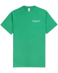 Sporty & Rich - Camiseta Racquet Club con logo - Lyst