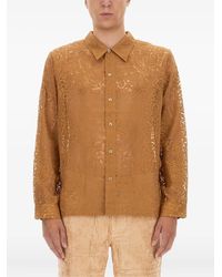 Séfr - Maui Lace-Detail Shirt - Lyst