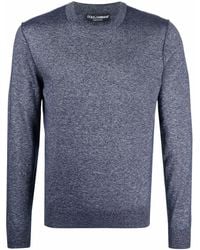 Dolce & Gabbana - Silk-Cashmere Blend Knitted Jumper - Lyst