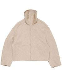 Acne Studios - High-Neck Cropped Jacket - Lyst