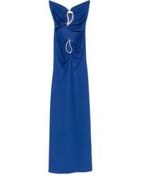 Christopher Esber - Maxi-Jurk Met Uitgesneden Details En Ringdetail - Lyst