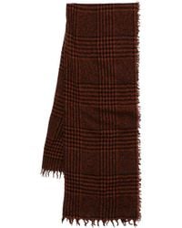 Faliero Sarti - Principe Checked Fringed Scarf - Lyst