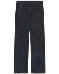 Incotex - Slim-Fit Wide-Leg Jeans - Lyst